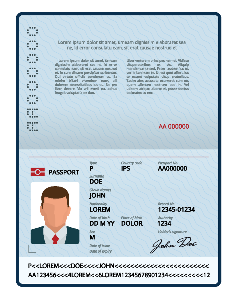 e-Visa passport requirements